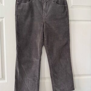 Kensie Charcoal Corduroy Jeans